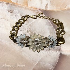 Vintage Inspired Jewel Bracelet